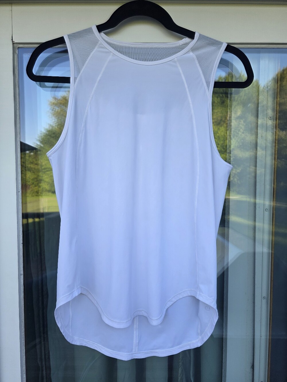 Lululemon  Sculpt White Sleeveless Athletic Tank 12